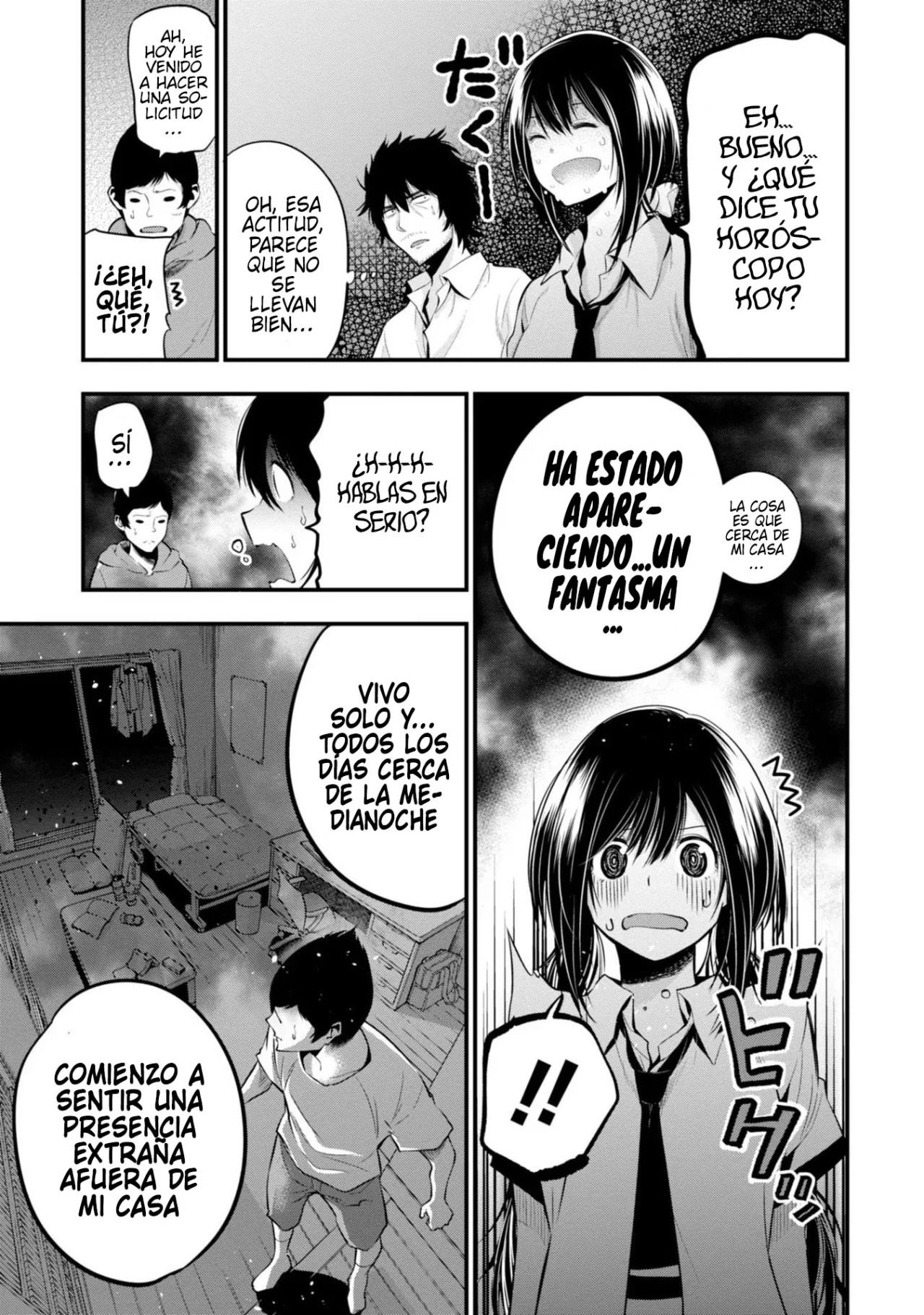 Mattaku Saikin no Tantei to Kitara Capitulo 7: Cuando trates con fantasmas, apunta a las rodillas página 7