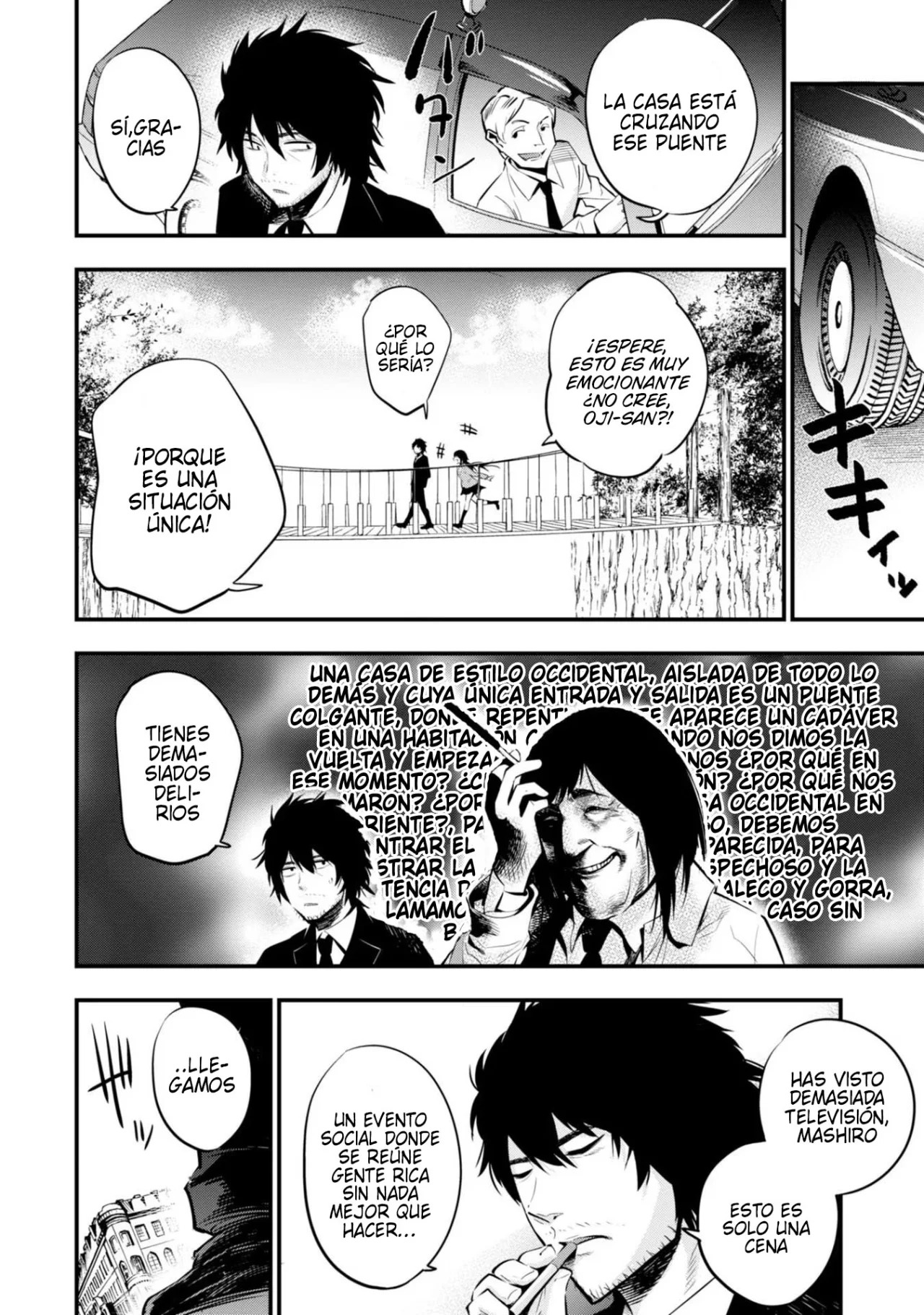 Mattaku Saikin no Tantei to Kitara Capitulo 8: Caso del asesinato en la casa de los gritos, parte 1 página 4