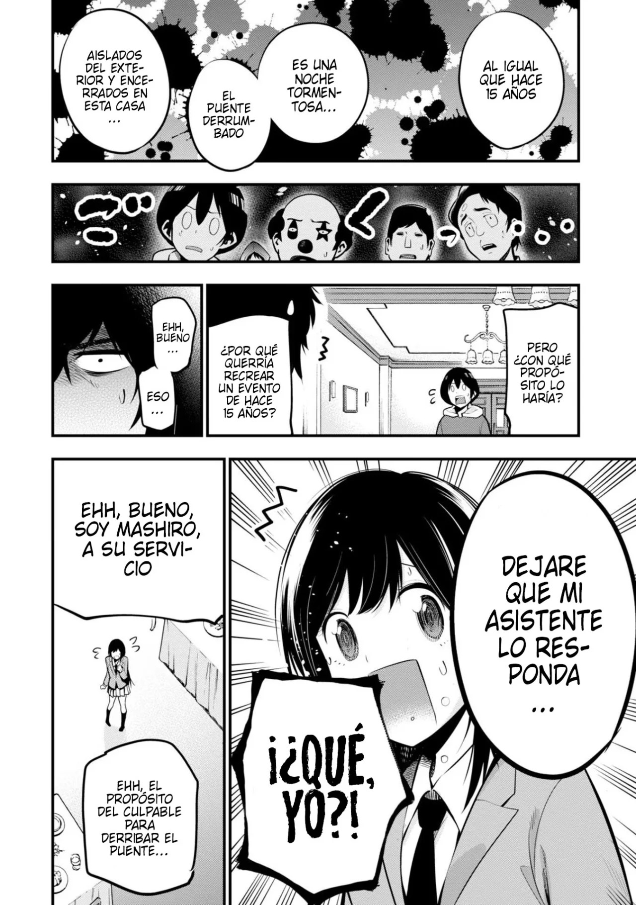 Mattaku Saikin no Tantei to Kitara Capitulo 9: Caso del asesinato en la casa de los gritos, parte 2 página 8
