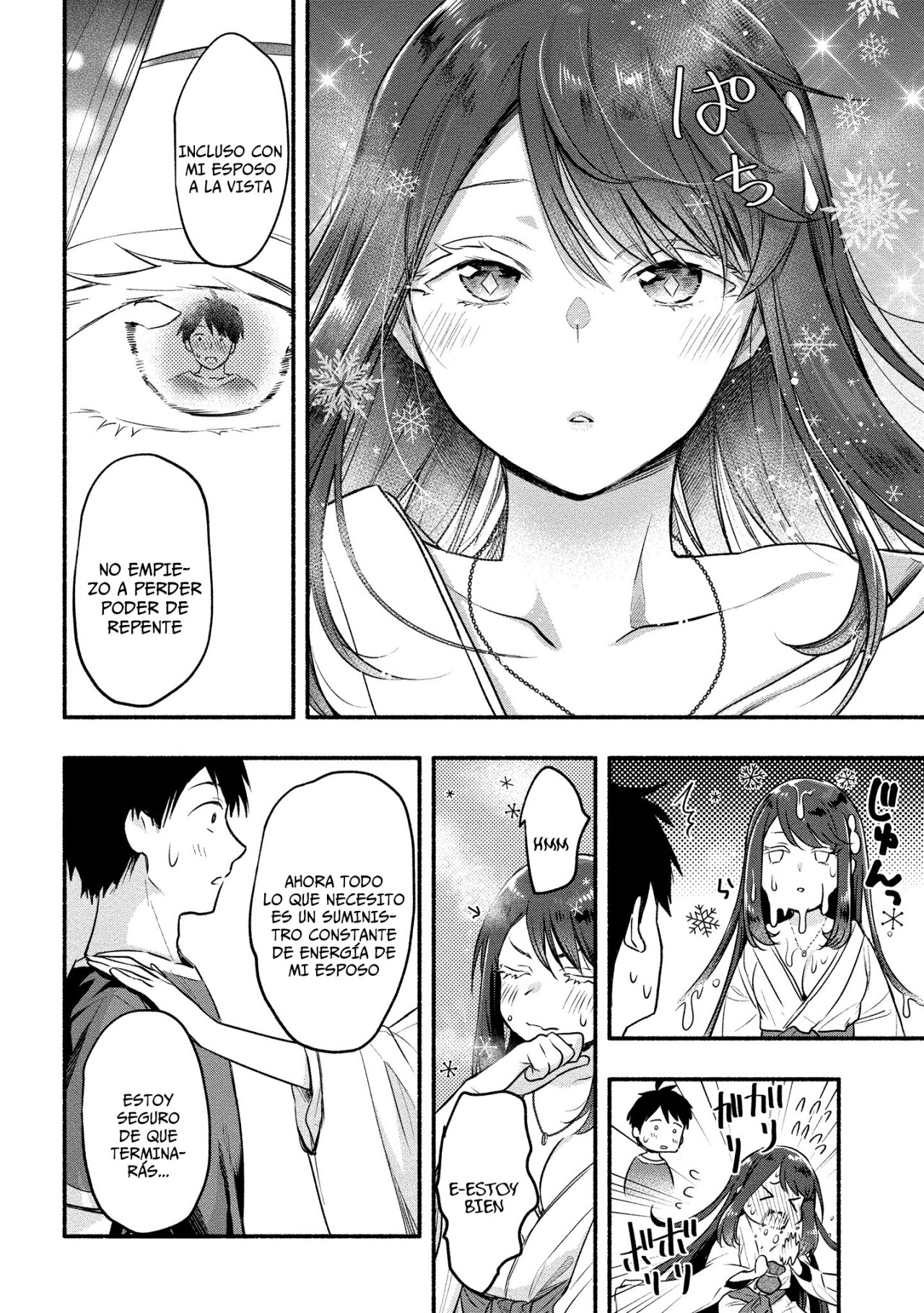 Yuki no Niiduma wa Boku to Tokeaitai Capitulo 10 página 14