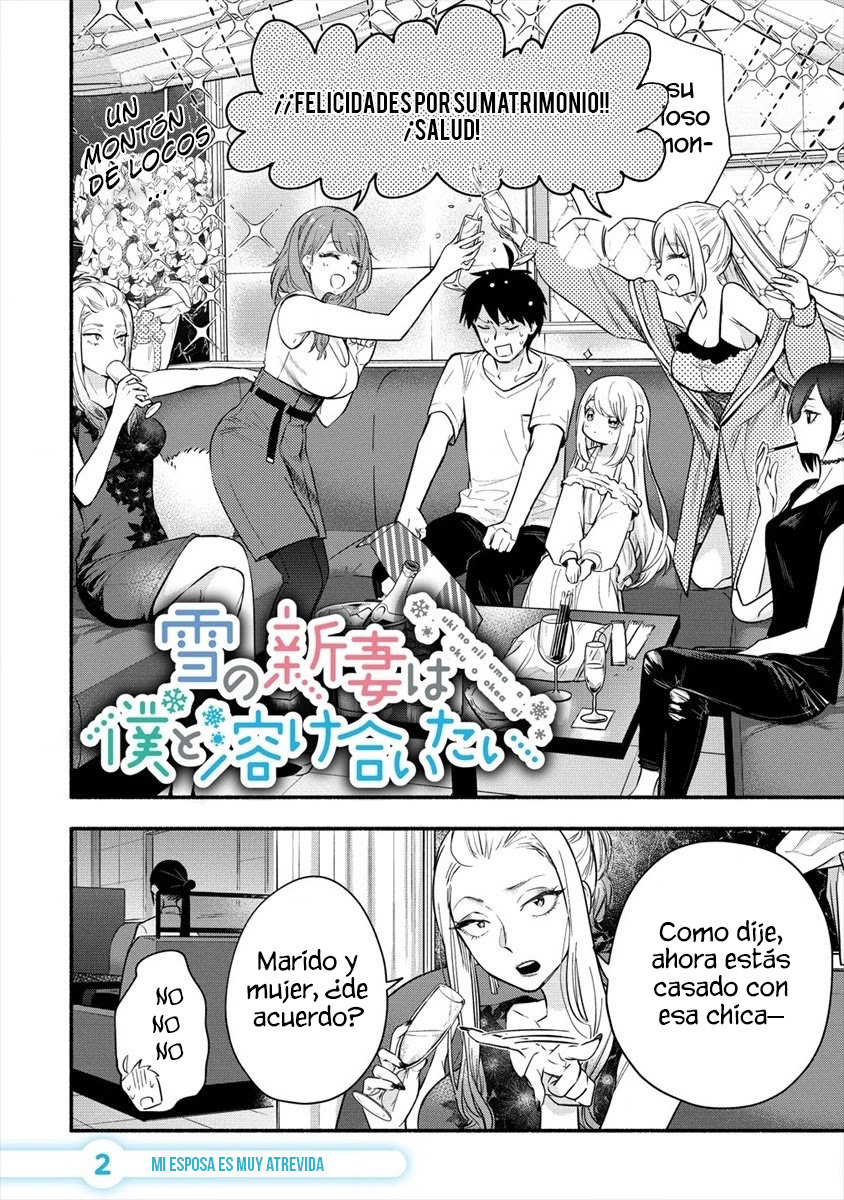 Yuki no Niiduma wa Boku to Tokeaitai Capitulo 2: Mi esposa es demasiado atrevida página 3