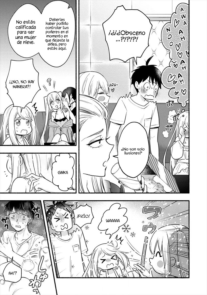 Yuki no Niiduma wa Boku to Tokeaitai Capitulo 2: Mi esposa es demasiado atrevida página 8