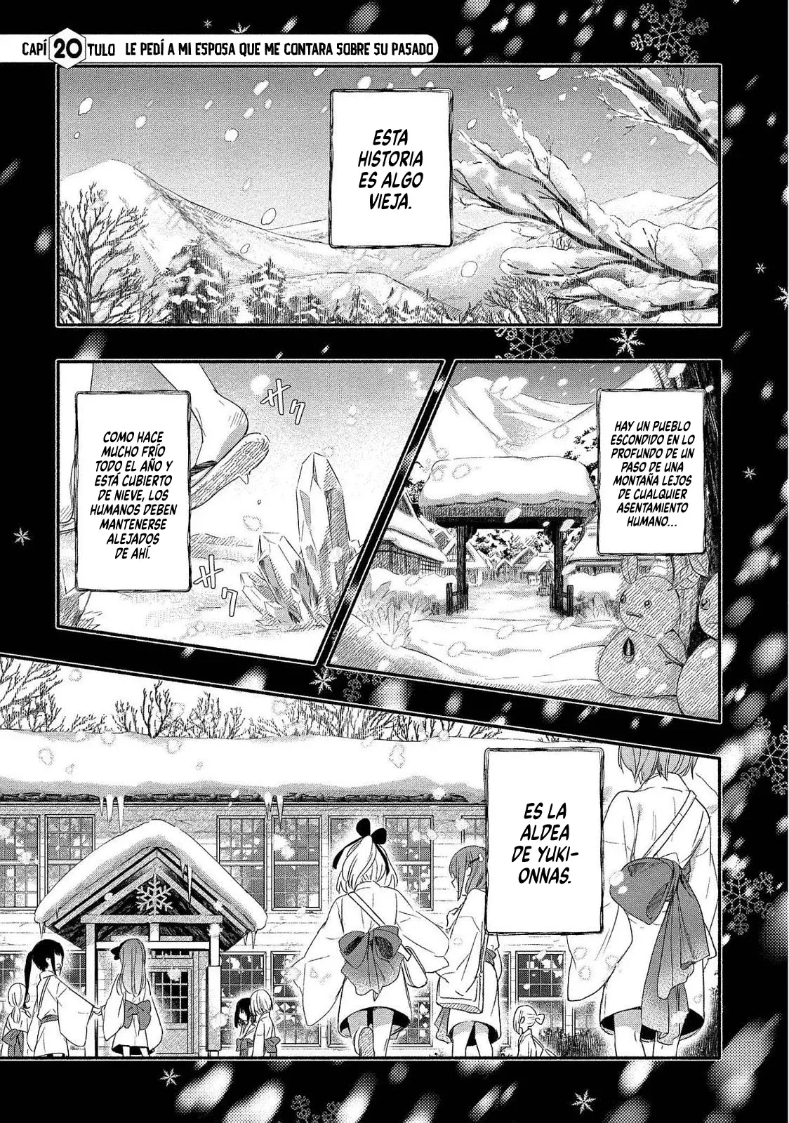 Yuki no Niiduma wa Boku to Tokeaitai Capitulo 20 página 3