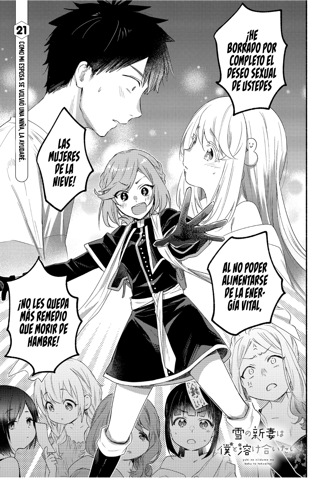 Yuki no Niiduma wa Boku to Tokeaitai Capitulo 21 página 10