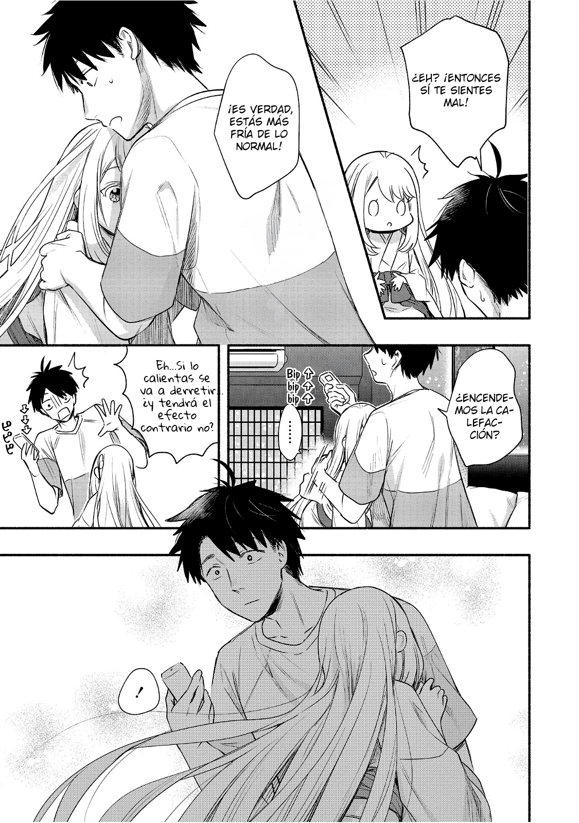 Yuki no Niiduma wa Boku to Tokeaitai Capitulo 22 página 7