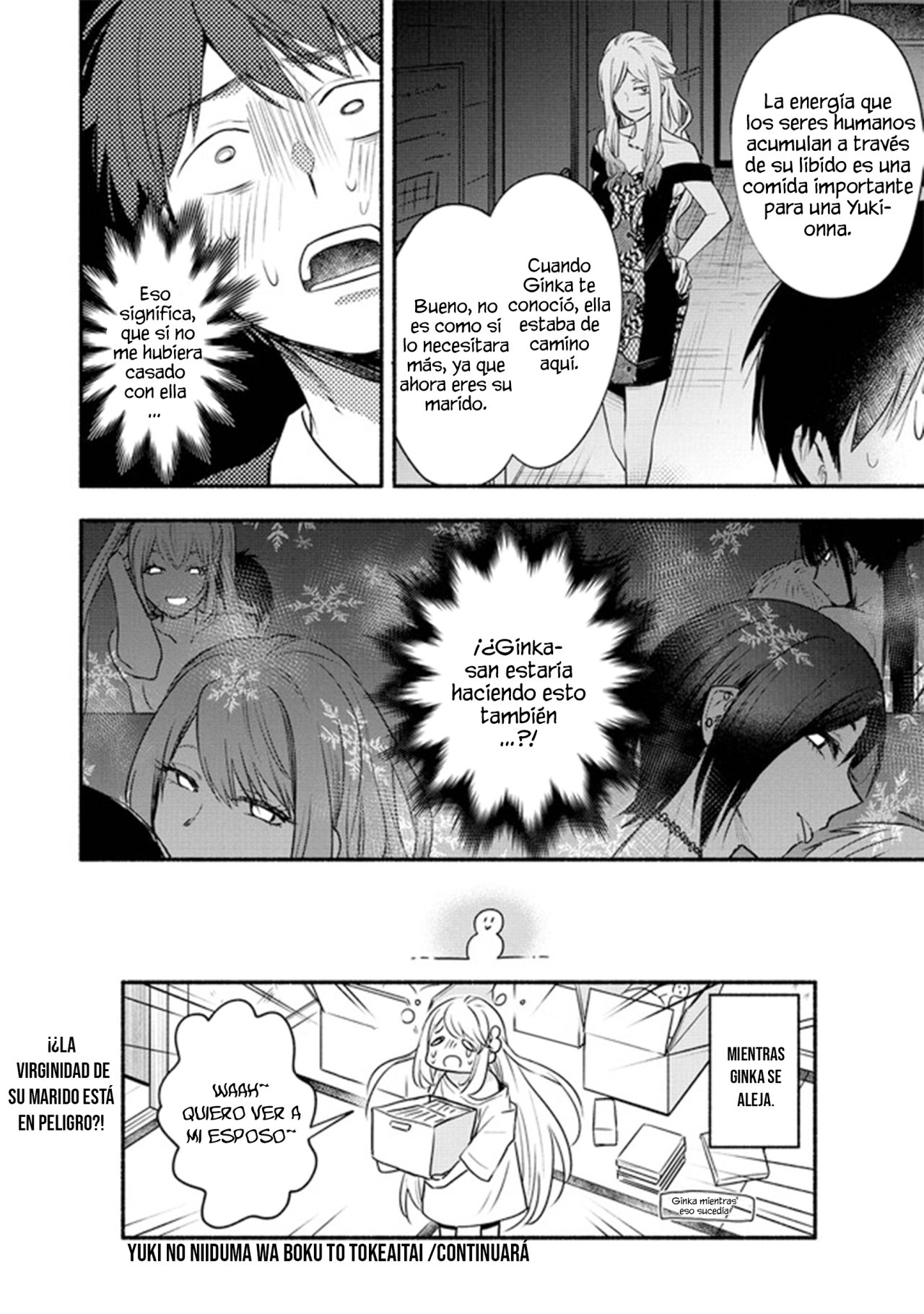 Yuki no Niiduma wa Boku to Tokeaitai Capitulo 3: Pasando mi primer noche con mi esposa página 25