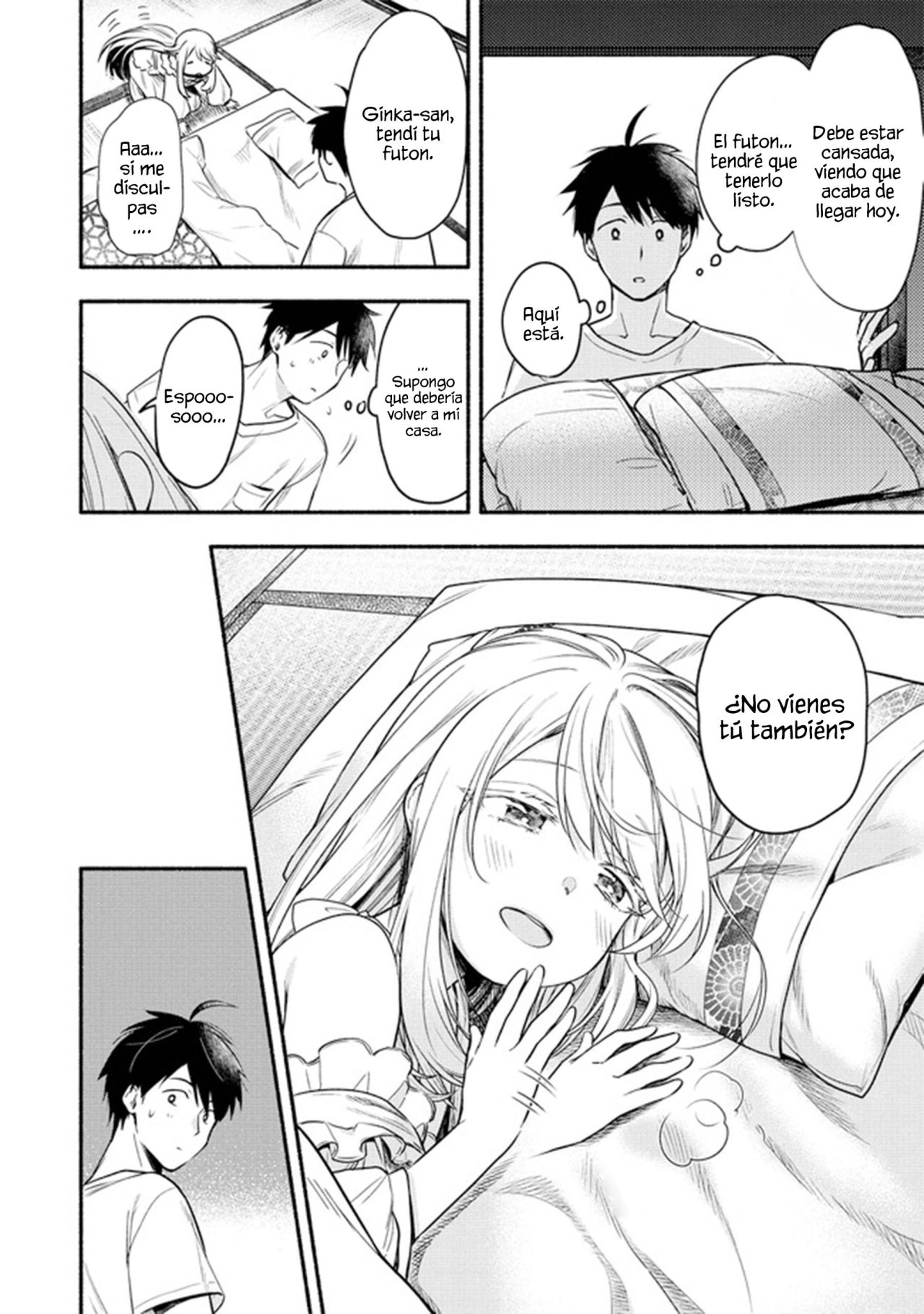Yuki no Niiduma wa Boku to Tokeaitai Capitulo 3: Pasando mi primer noche con mi esposa página 9