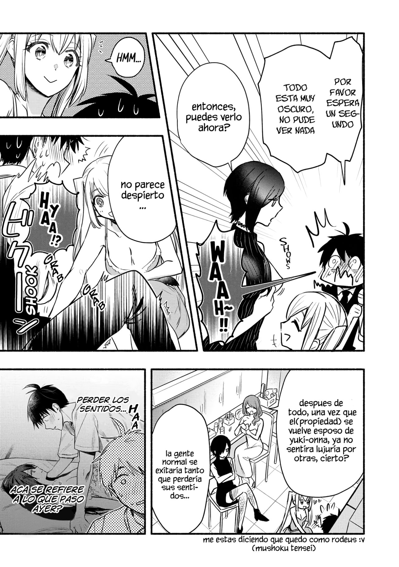 Yuki no Niiduma wa Boku to Tokeaitai Capitulo 4: i esposa y yo hacemos eso por primera vez página 9