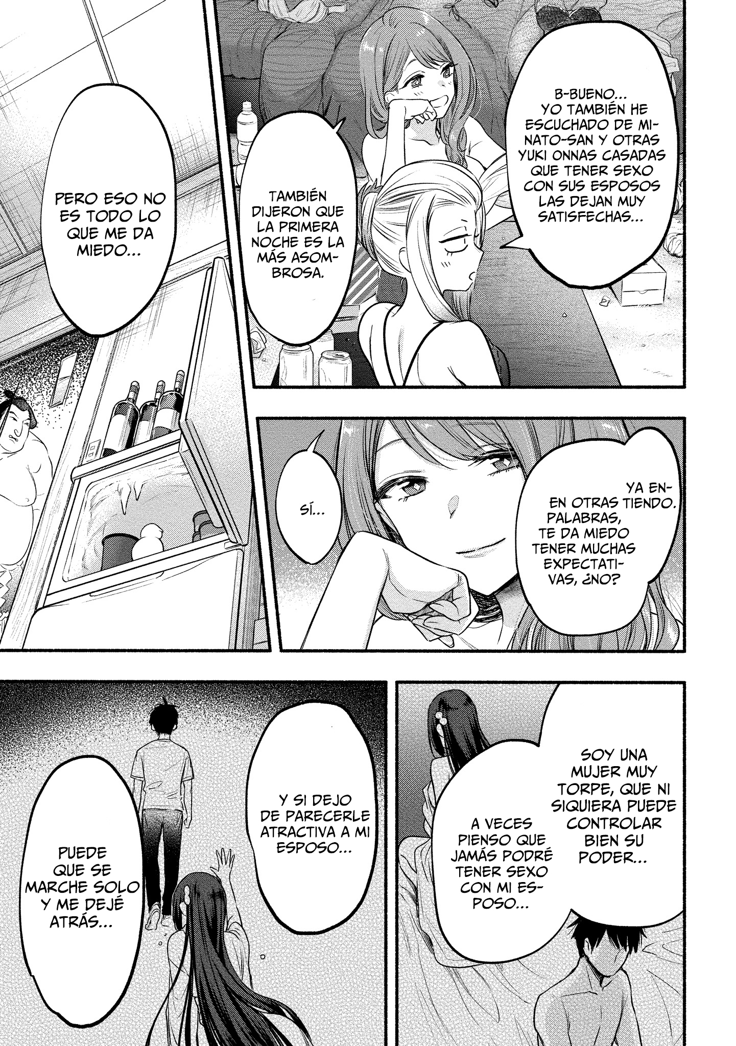 Yuki no Niiduma wa Boku to Tokeaitai Capitulo 8 página 16