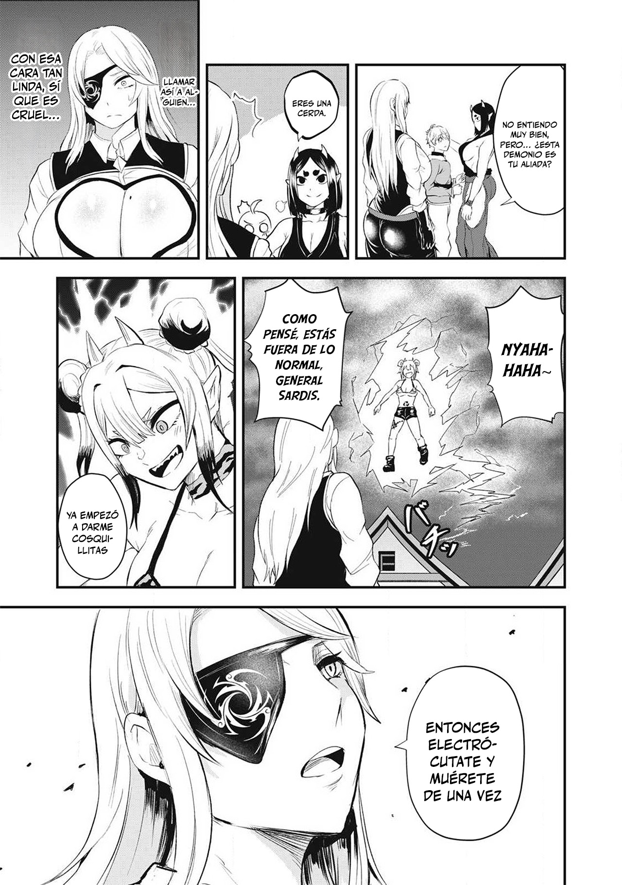 Éxtasis Sagrado: Derrotaré a la raza demoníaca en la habitación de la que no puedes salir sin hacerlo Capitulo 21 página 16