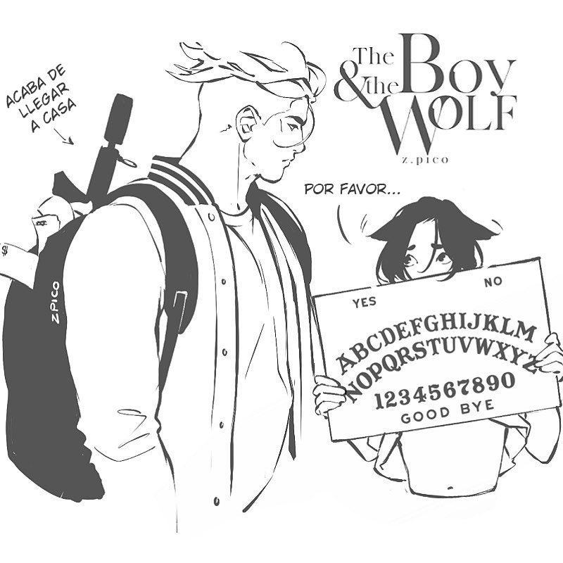 the boy and the wolf Capitulo 1.5: ESPECIAL HALLOWEEN página 3