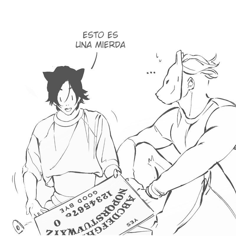 the boy and the wolf Capitulo 1.5: ESPECIAL HALLOWEEN página 8