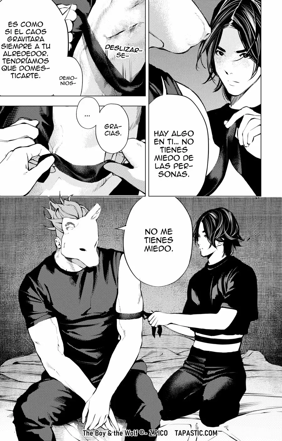 the boy and the wolf Capitulo 10.3 página 11