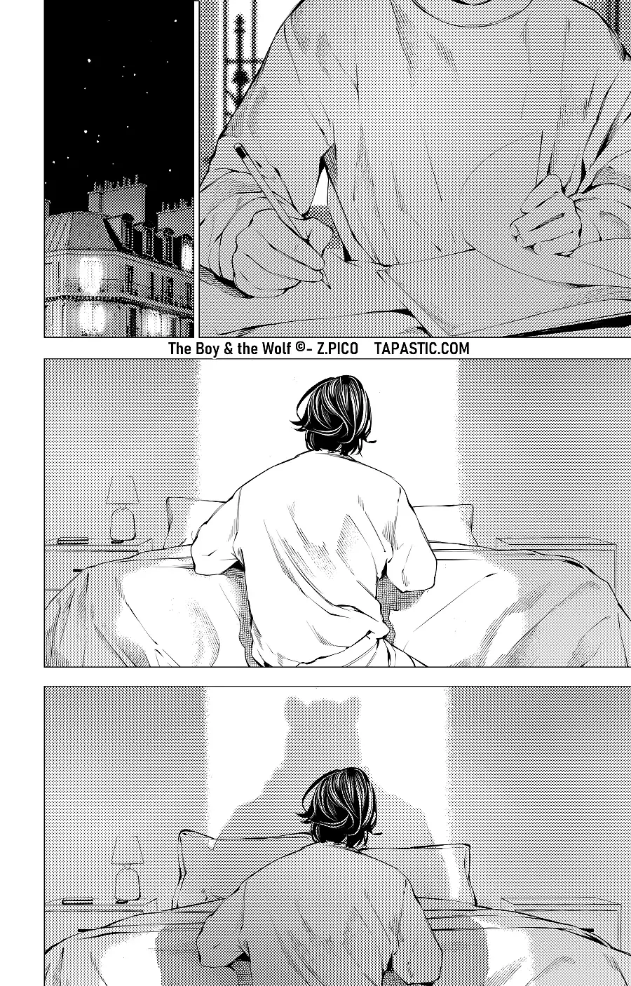 the boy and the wolf Capitulo 11.1 página 11