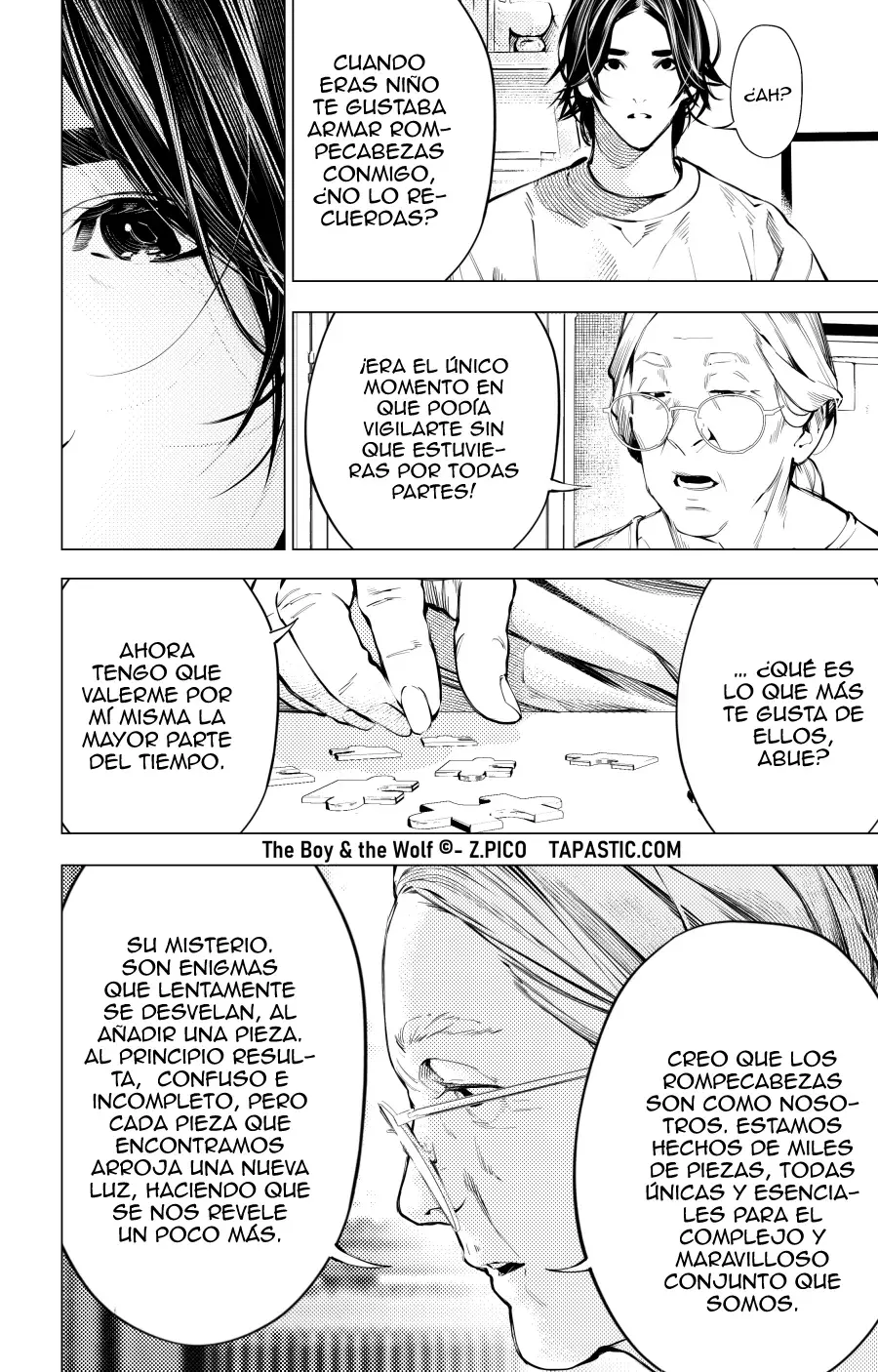 the boy and the wolf Capitulo 11.2 página 9