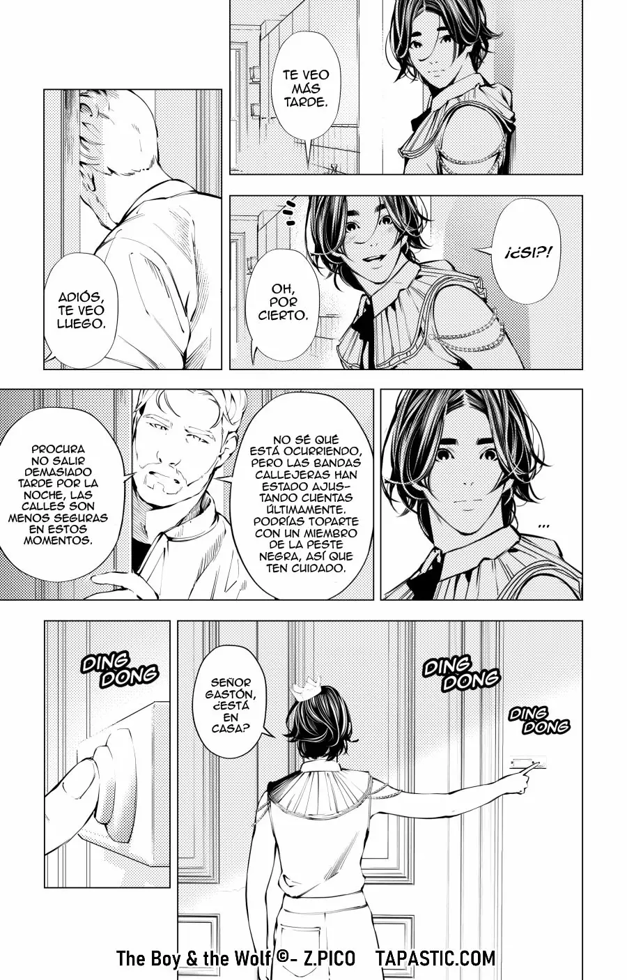 the boy and the wolf Capitulo 12.3 página 13