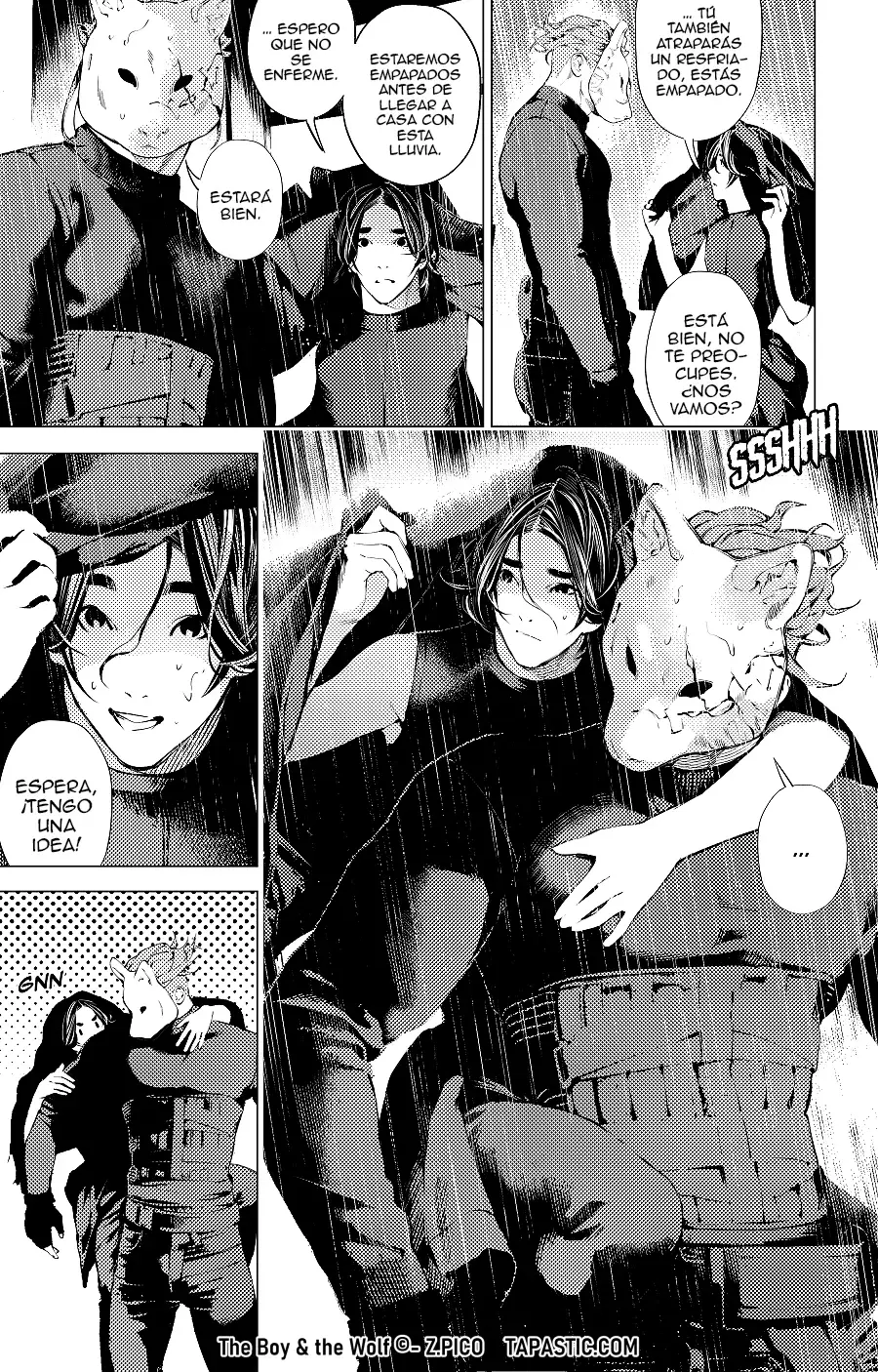 the boy and the wolf Capitulo 13.1 página 11