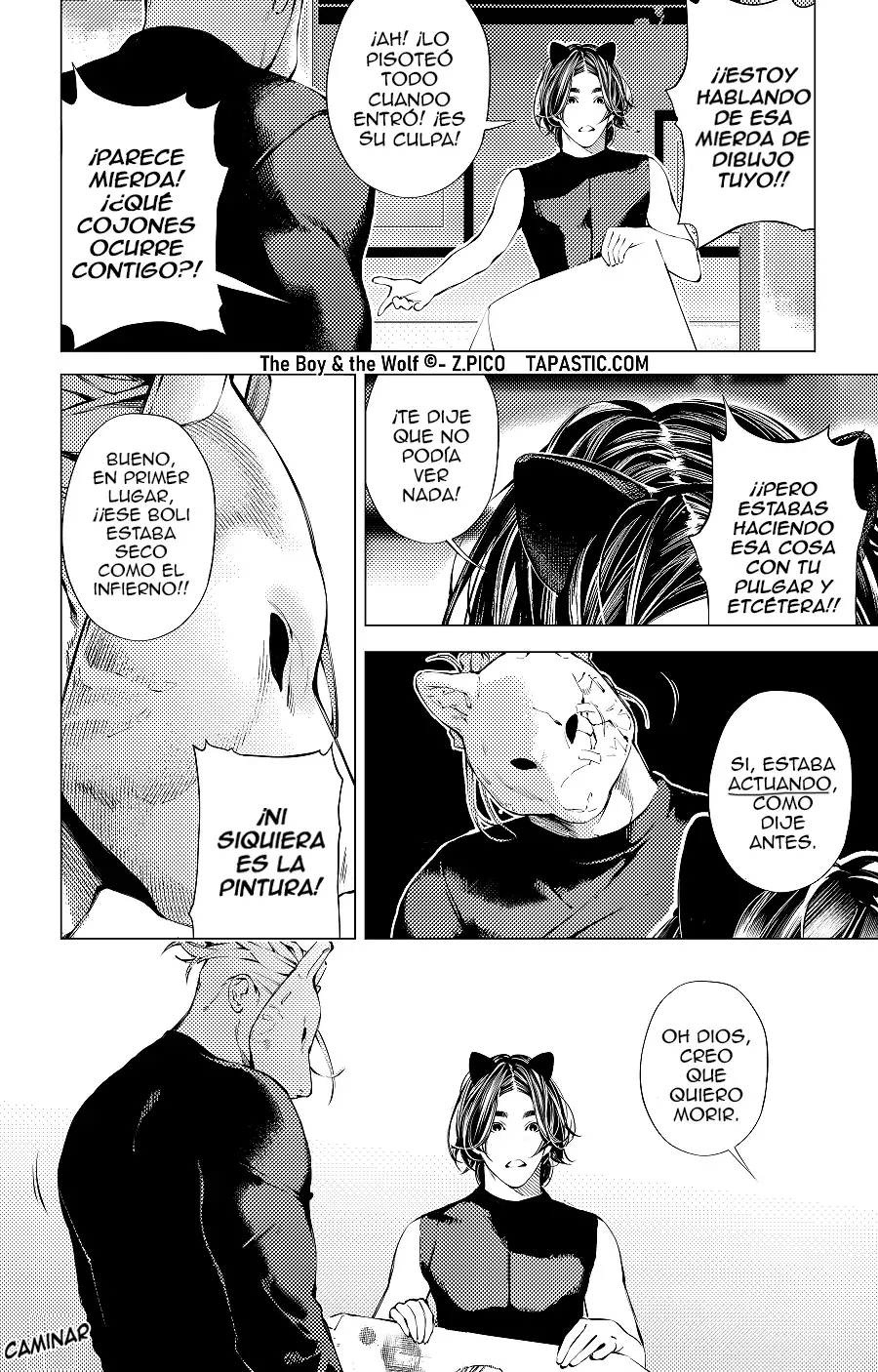 the boy and the wolf Capitulo 13.1 página 6