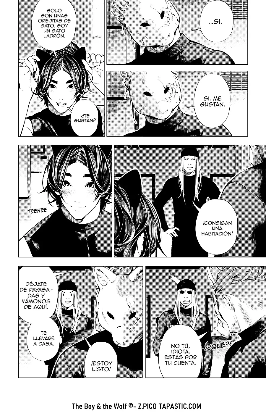 the boy and the wolf Capitulo 13.1 página 8