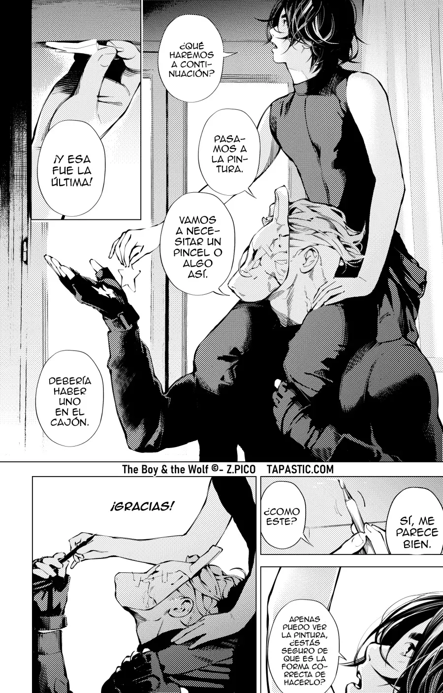 the boy and the wolf Capitulo 13.3 página 4