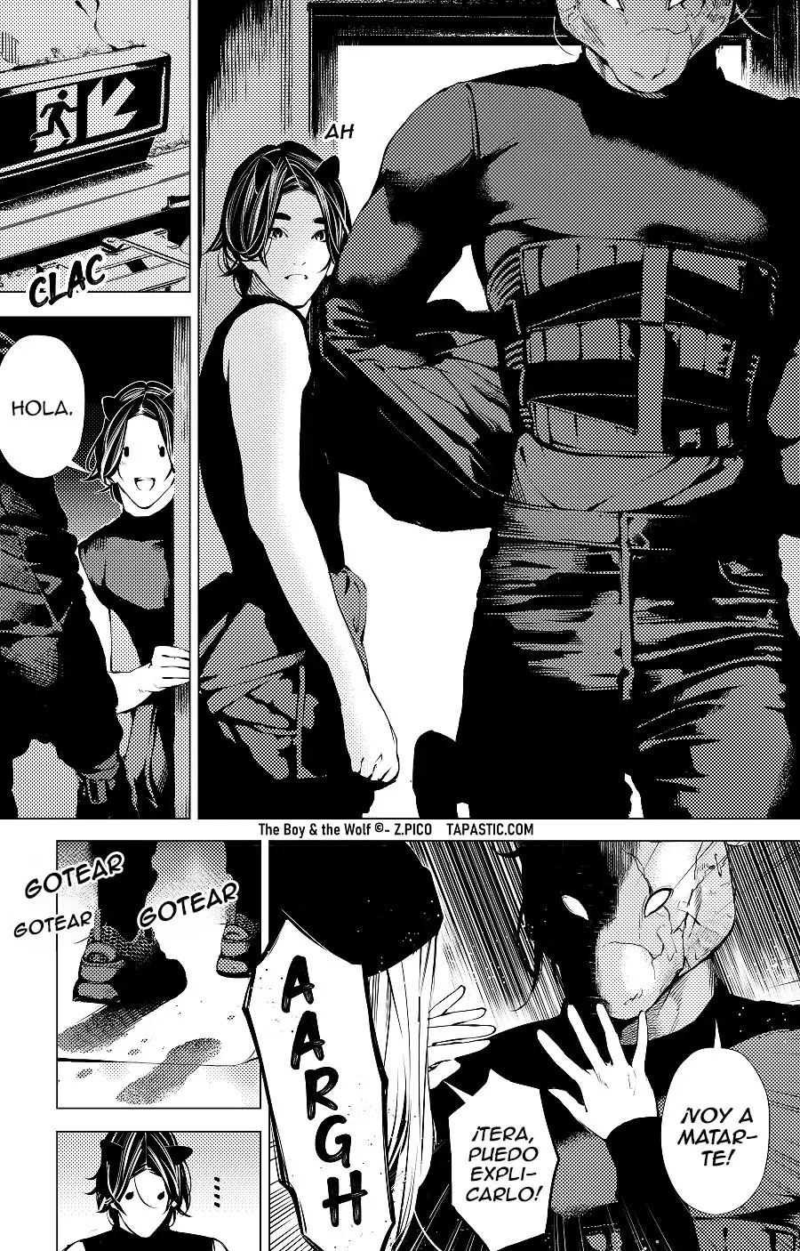 the boy and the wolf Capitulo 13 página 8