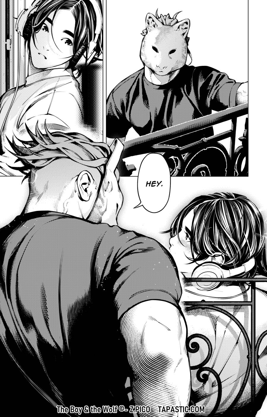 the boy and the wolf Capitulo 16.1 página 12