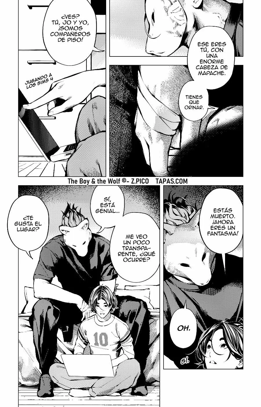 the boy and the wolf Capitulo 16.6 página 4