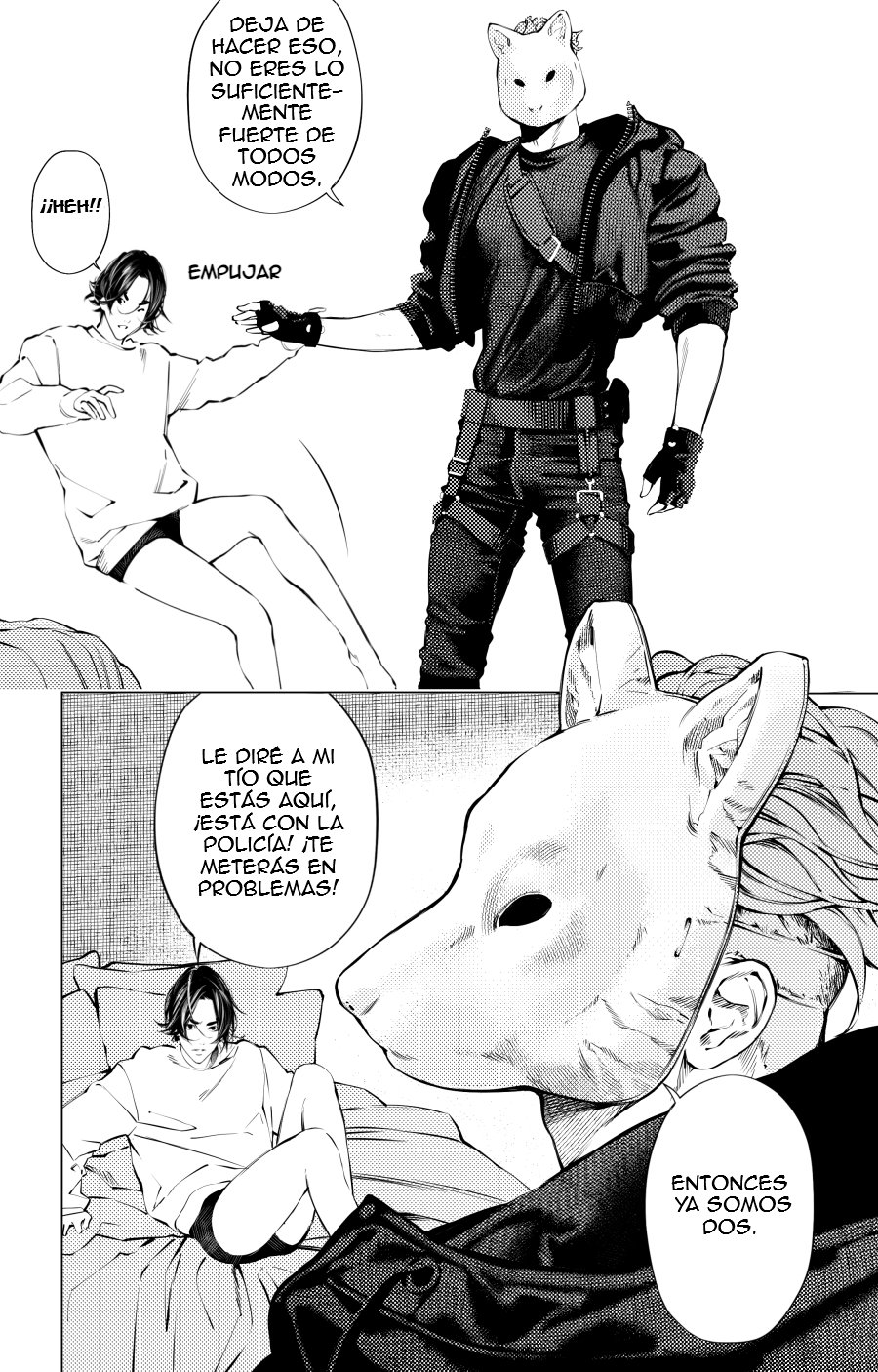 the boy and the wolf Capitulo 6 página 8