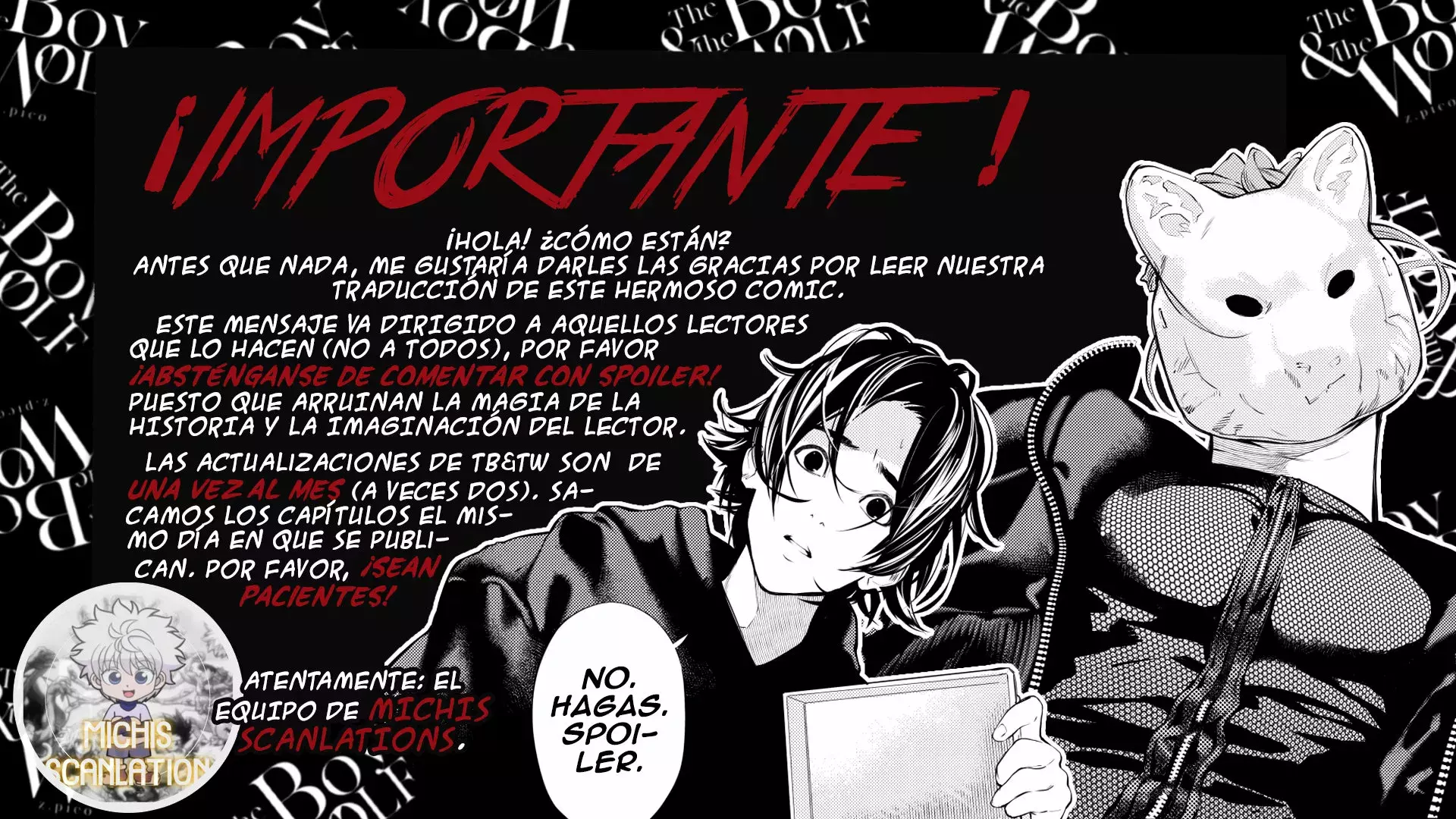 the boy and the wolf Capitulo 8.3 página 14