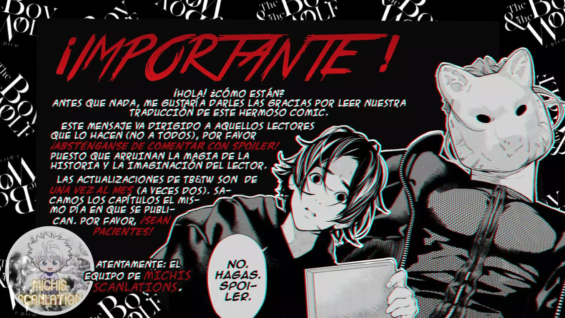 the boy and the wolf Capitulo 8.4 página 11