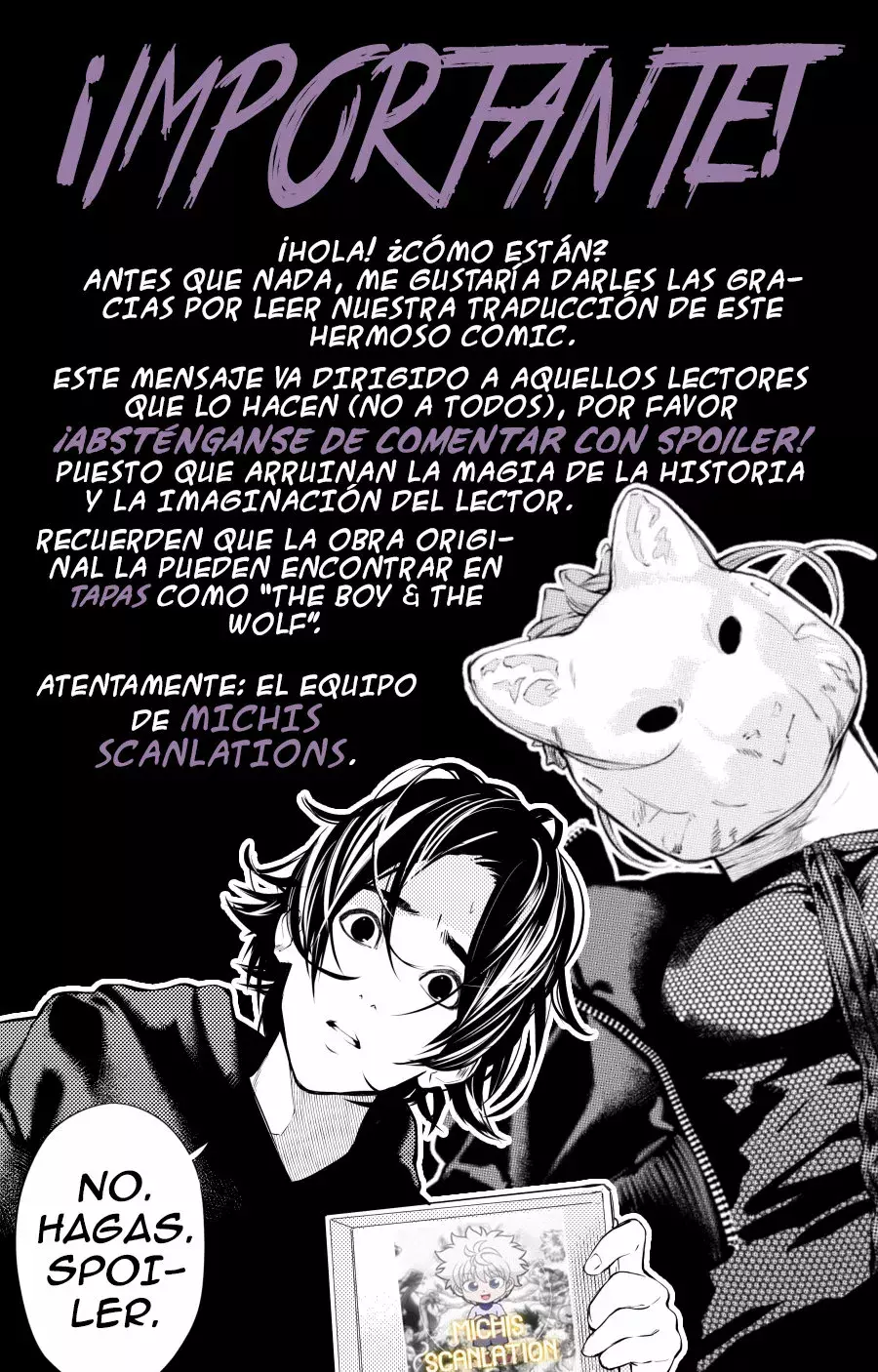 the boy and the wolf Capitulo 8 página 13