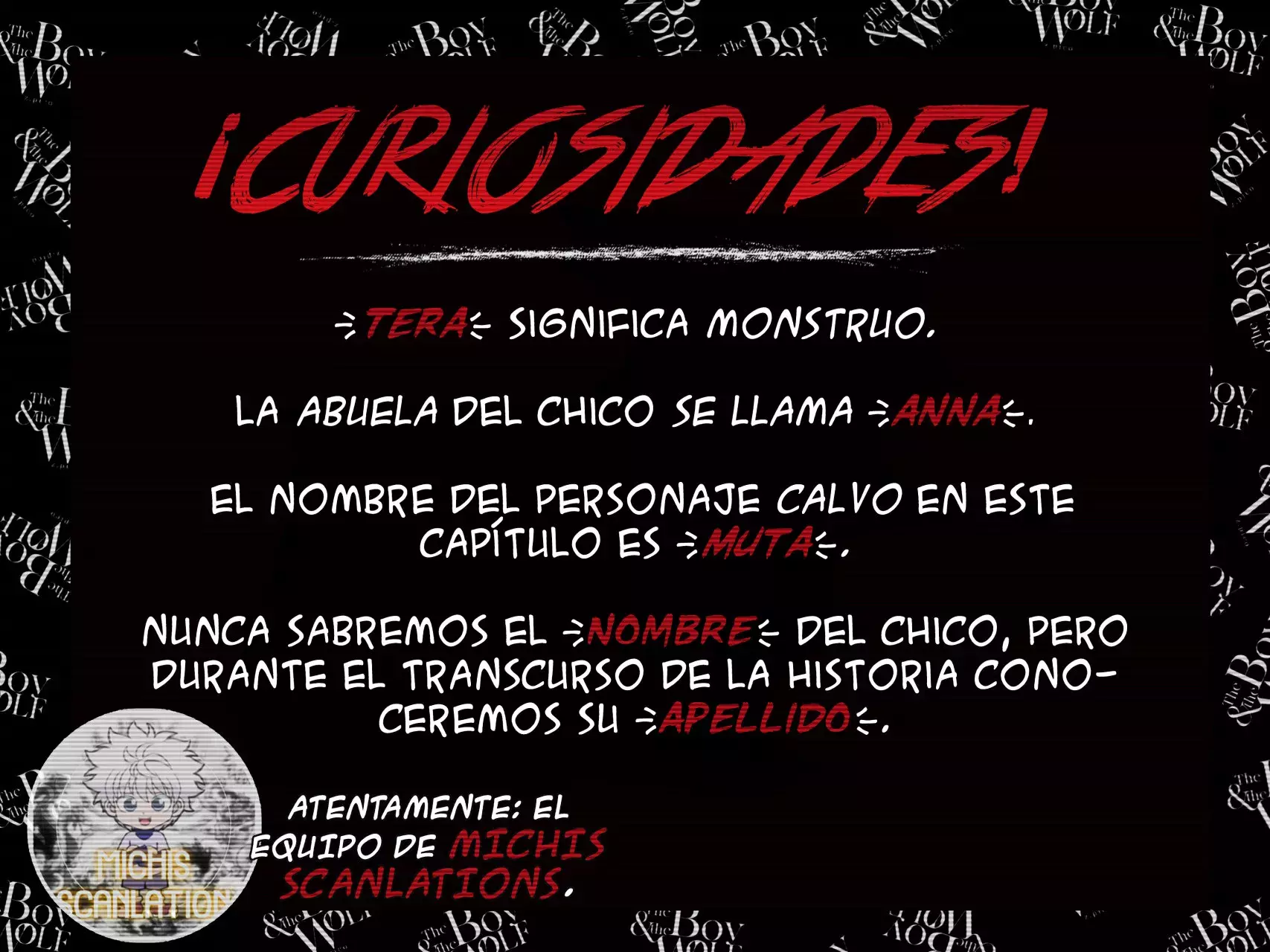 the boy and the wolf Capitulo 9.5 página 13