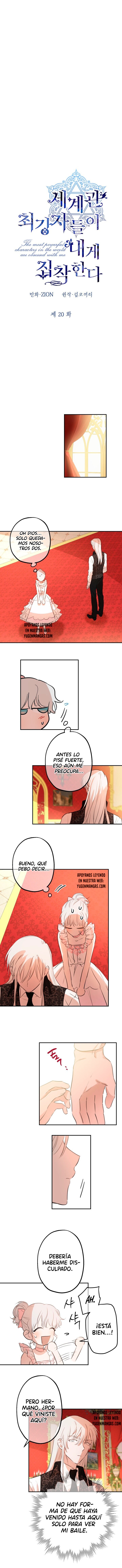 ¡Los personajes más fuertes del mundo están obsesionados conmigo! Capitulo 20 página 5