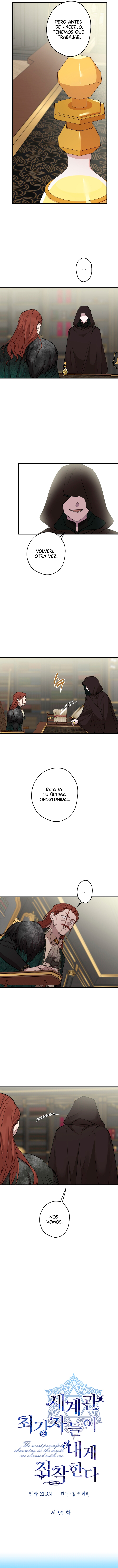 ¡Los personajes más fuertes del mundo están obsesionados conmigo! Capitulo 99 página 5