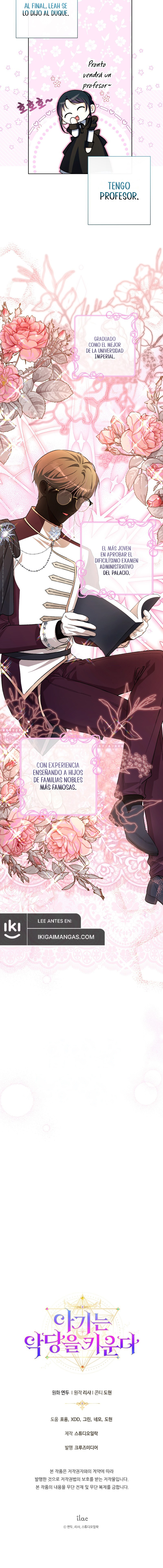 La Bebé Cría Un Villano Capitulo 29 página 11