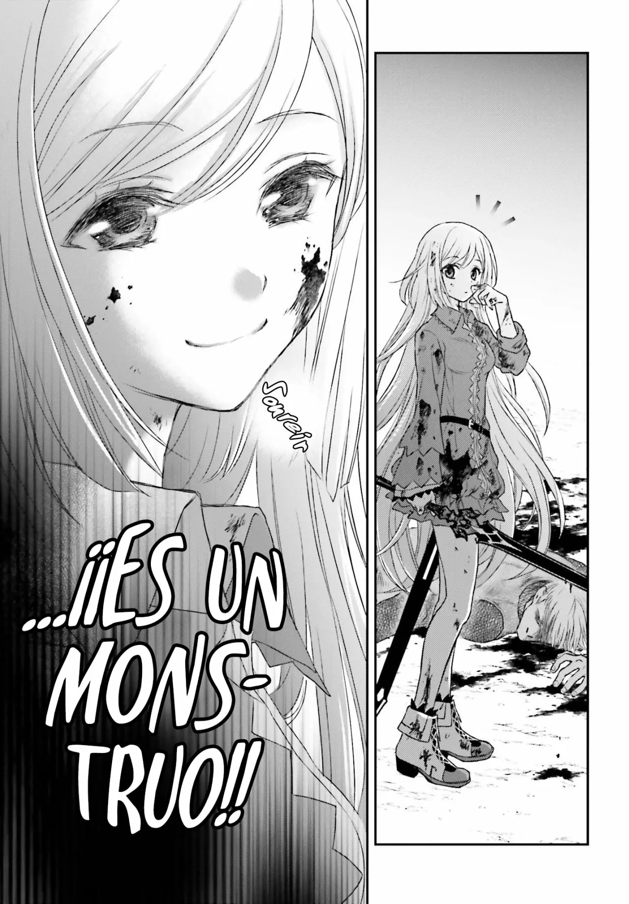Shinigami ni Sodaterareta Shoujo Capitulo 1 página 18