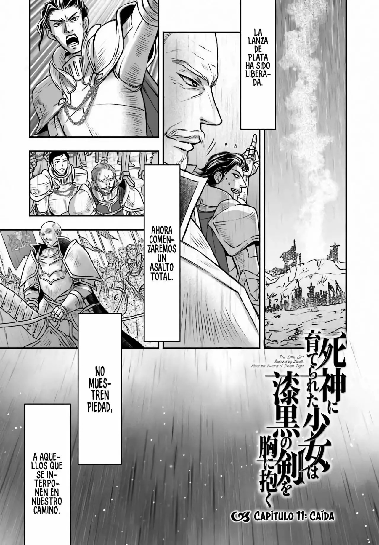 Shinigami ni Sodaterareta Shoujo Capitulo 11 página 3