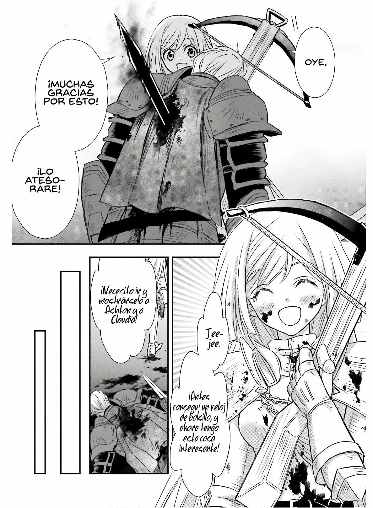 Shinigami ni Sodaterareta Shoujo Capitulo 14 página 10