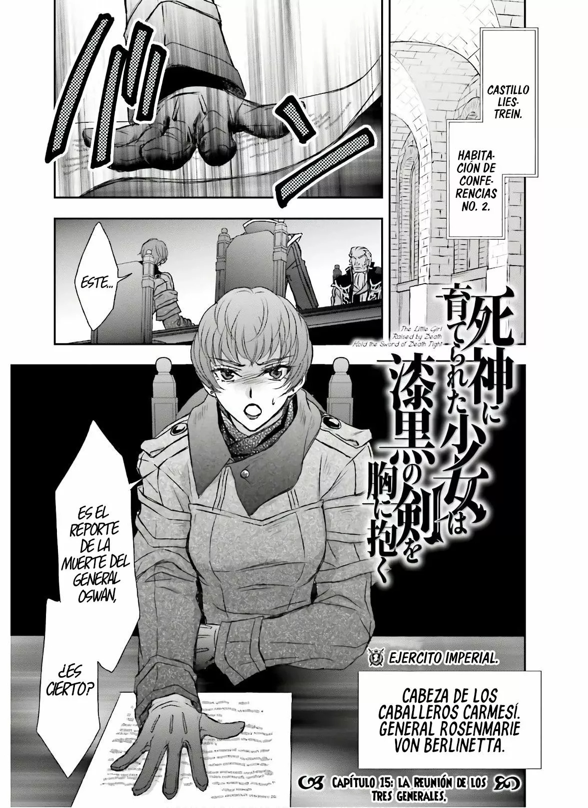 Shinigami ni Sodaterareta Shoujo Capitulo 15 página 3
