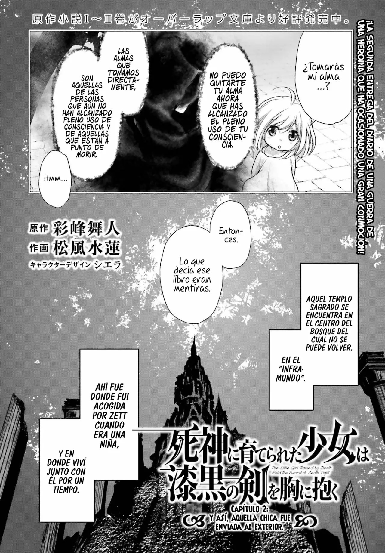 Shinigami ni Sodaterareta Shoujo Capitulo 2 página 4