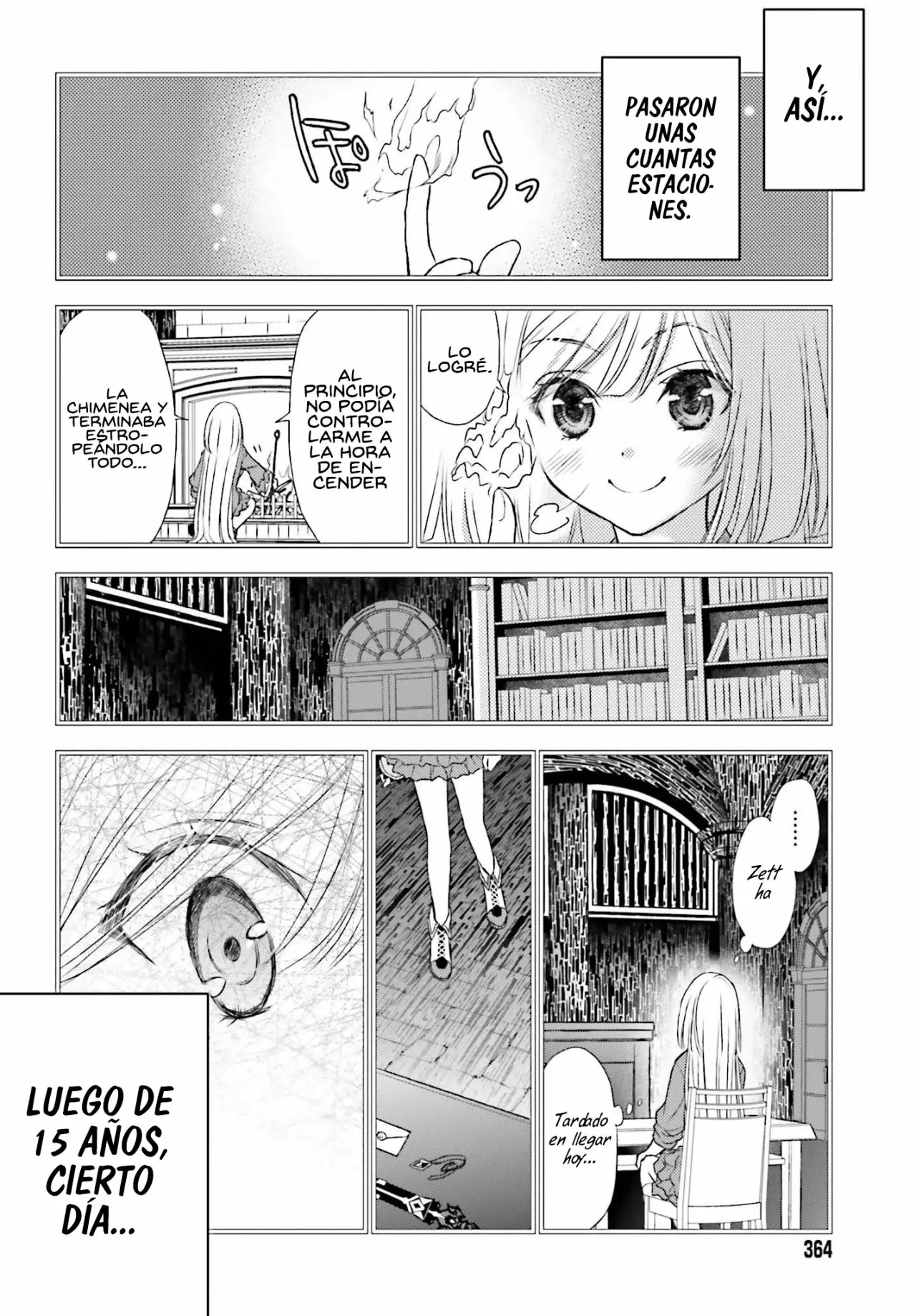 Shinigami ni Sodaterareta Shoujo Capitulo 2 página 8