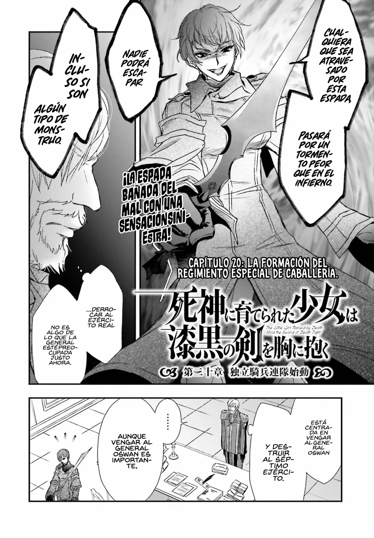 Shinigami ni Sodaterareta Shoujo Capitulo 20 página 4