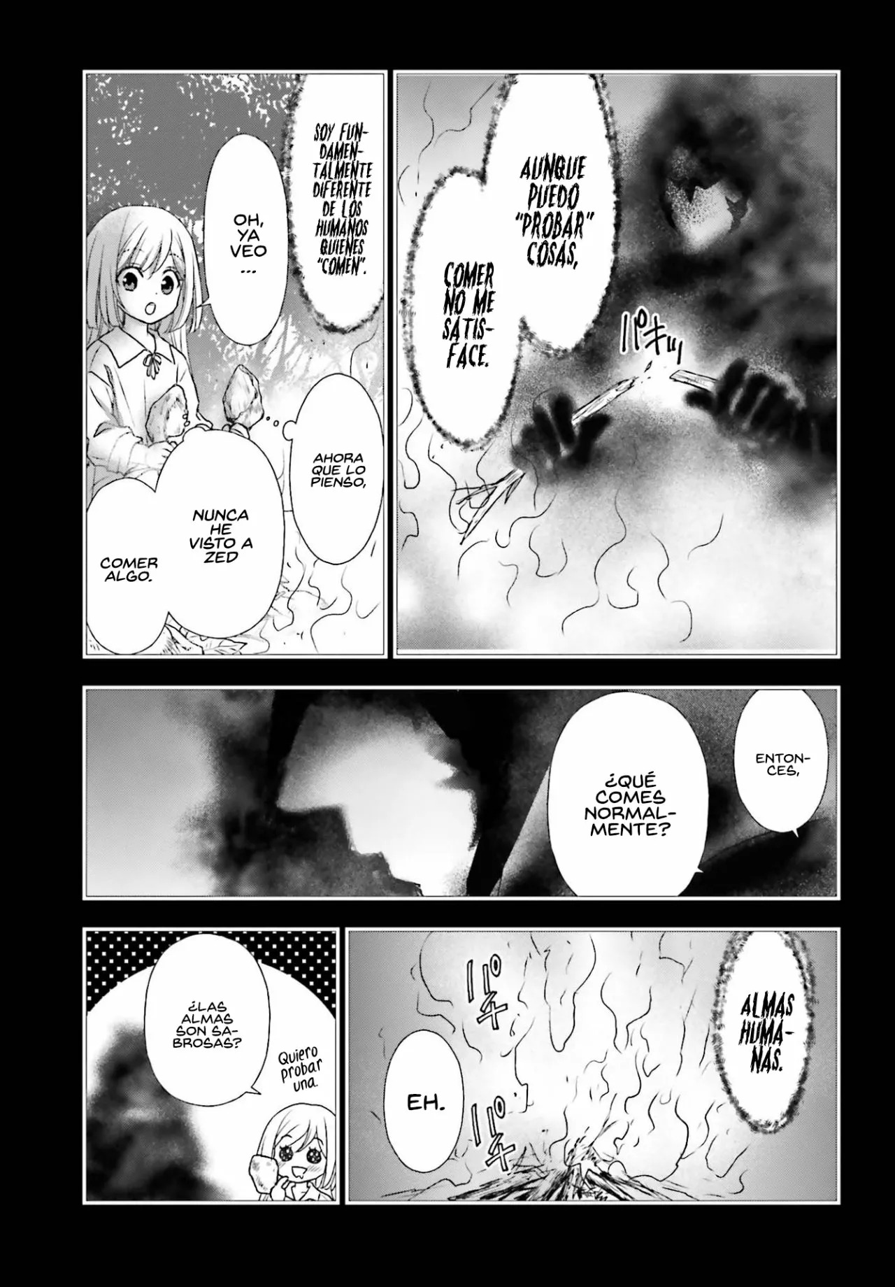 Shinigami ni Sodaterareta Shoujo Capitulo 20 página 9