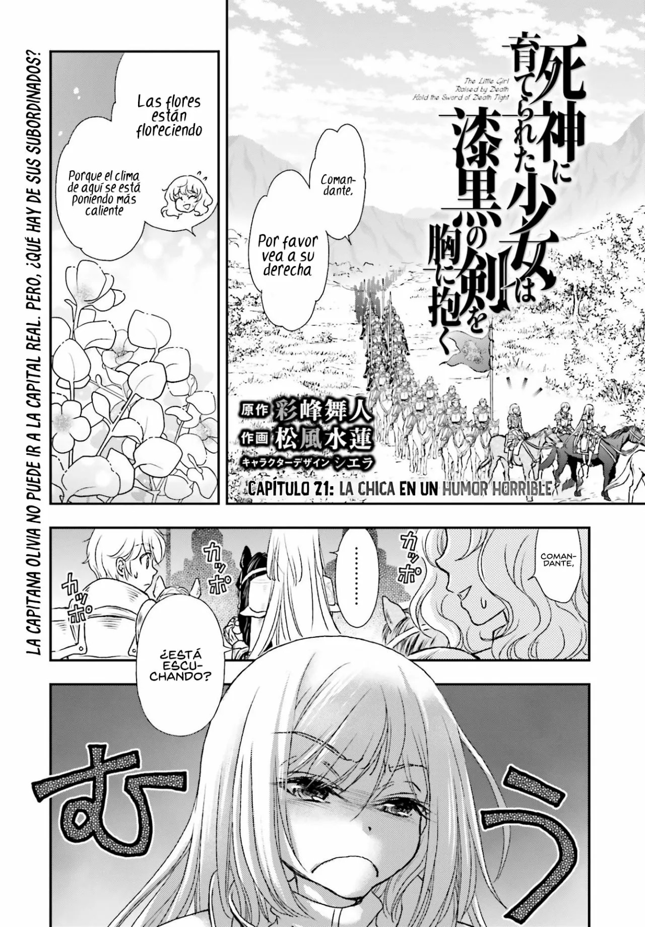Shinigami ni Sodaterareta Shoujo Capitulo 21 página 3