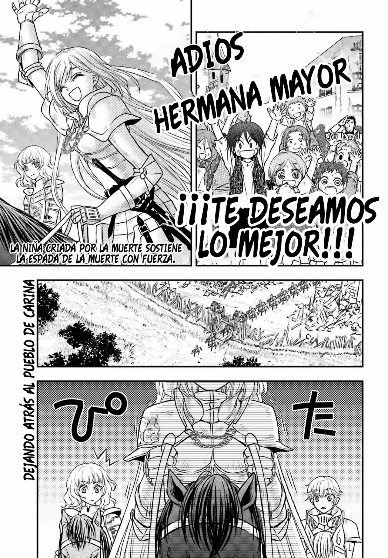 Shinigami ni Sodaterareta Shoujo Capitulo 22 página 3