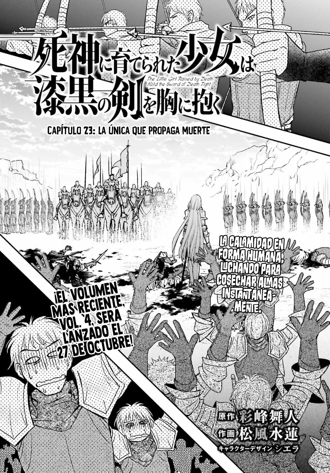 Shinigami ni Sodaterareta Shoujo Capitulo 23 página 5