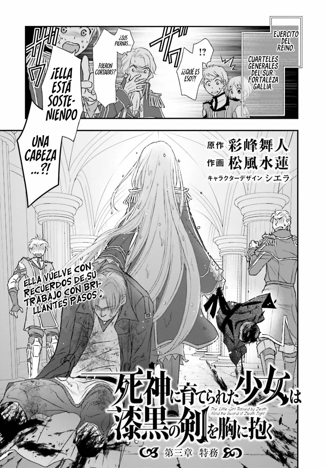 Shinigami ni Sodaterareta Shoujo Capitulo 3 página 3