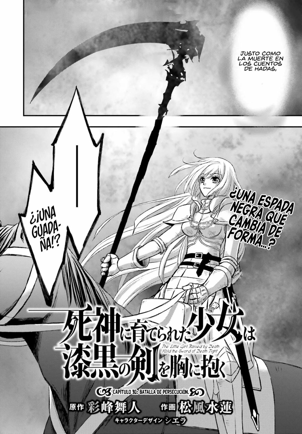 Shinigami ni Sodaterareta Shoujo Capitulo 30 página 4