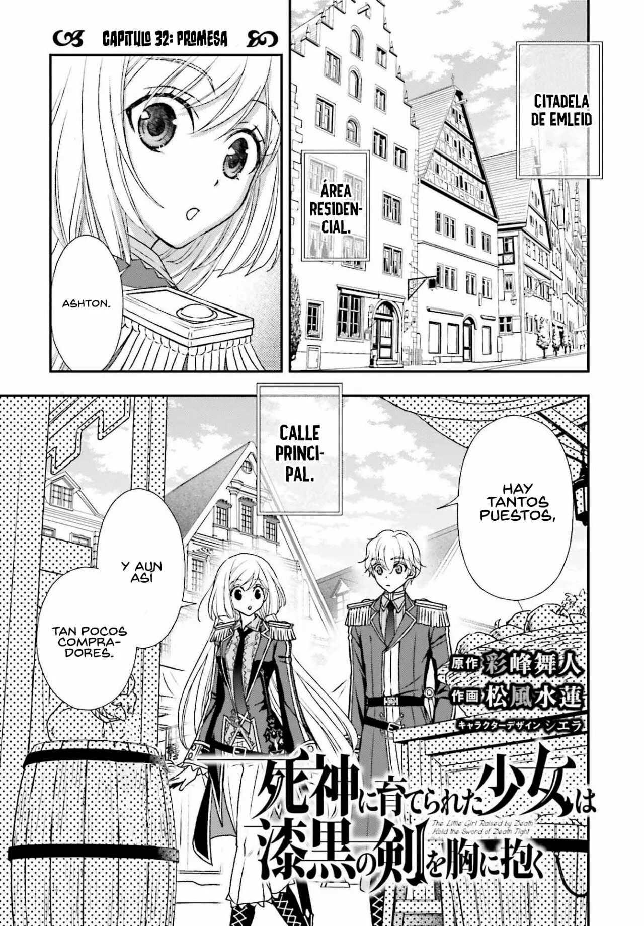 Shinigami ni Sodaterareta Shoujo Capitulo 32 página 3