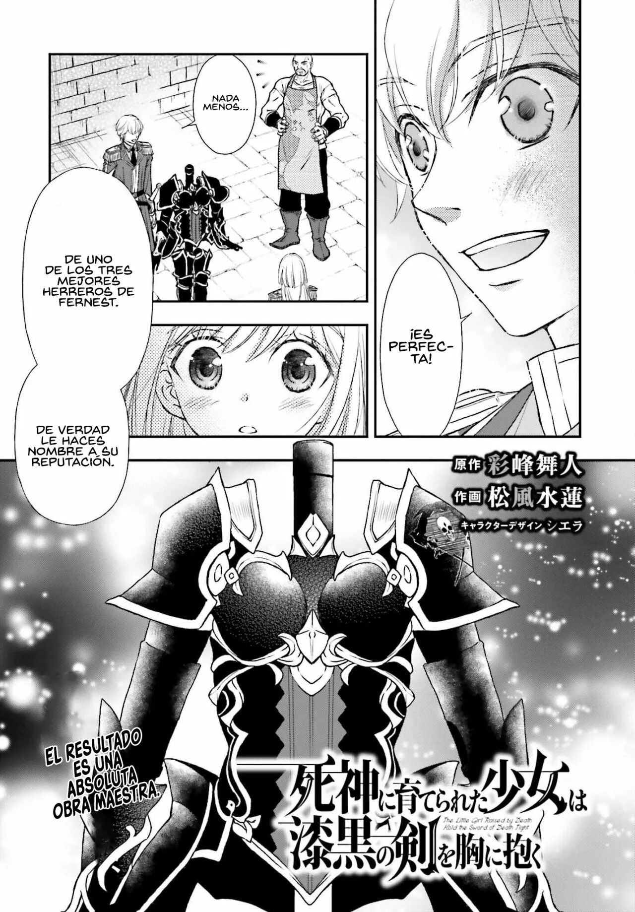 Shinigami ni Sodaterareta Shoujo Capitulo 33 página 3